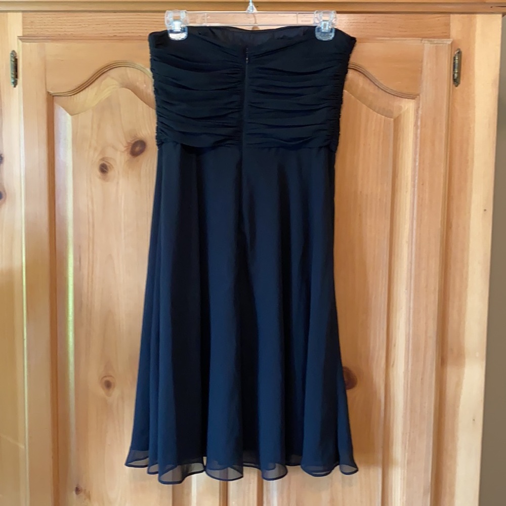 NWT WHBM Black Cocktail Dress 4 - Picture 7 of 8